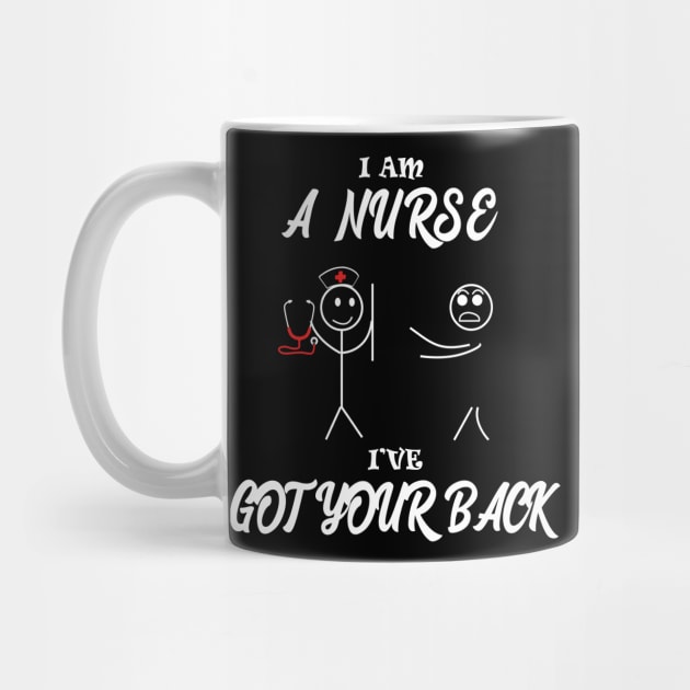 A nurse have got your back by Yaman